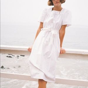 Ciao Lucia Sardinia Dress White Cotton NWOT